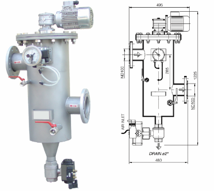 mf medium flow filter